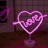 Love Neon Led Masa ve Gece Lambası Love Neon Led Masa ve Gece Lambası