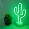Kaktüs Neon Led Masa Lambası