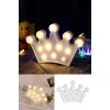 Led Kraliçe Tacı Masa ve Gece Lambası Led Kraliçe Tacı Masa ve Gece Lambası