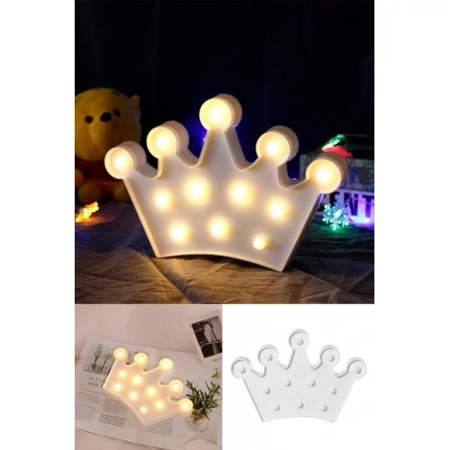 Led Kraliçe Tacı Masa ve Gece Lambası Led Kraliçe Tacı Masa ve Gece Lambası