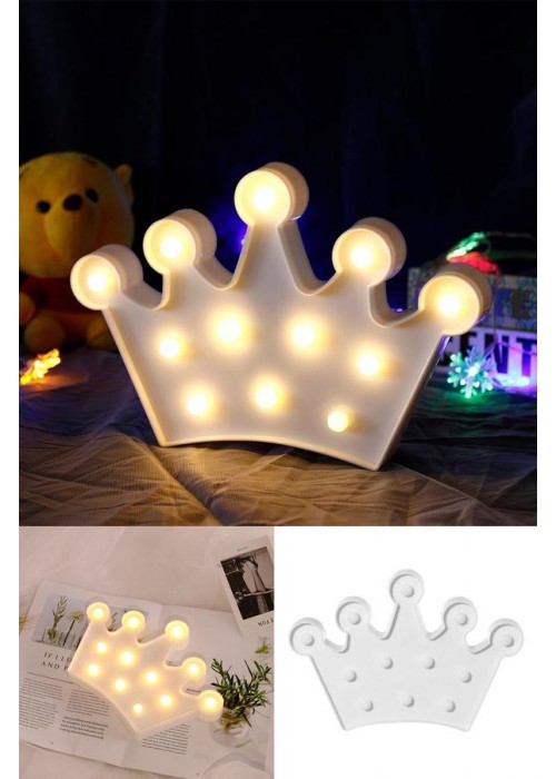 Led Kraliçe Tacı Masa ve Gece Lambası Led Kraliçe Tacı Masa ve Gece Lambası