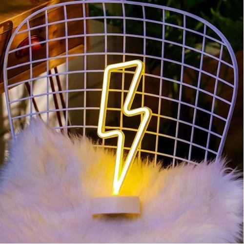 Şimşek Neon Led Lamba