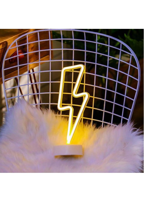 Şimşek Neon Led Lamba Şimşek Neon Led Lamba