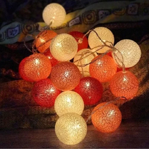 Pilli Top Led Işık Zinciri Pilli Top Led Işık Zinciri