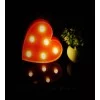 Kalp Led Gece ve Masa Lambası Kalp Led Gece ve Masa Lambası