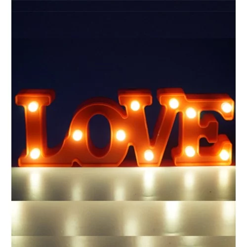 Love Yazılı Led Aydınlatma Love Yazılı Led Aydınlatma