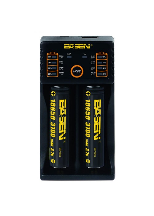 Basen BS2 Li-ion 18650 Pil Şarj Aleti Basen BS2 Li-ion 18650 Pil Şarj Aleti