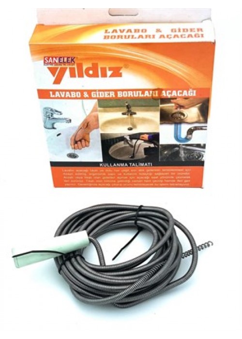 Lavabo Boru ve Gider Açacağı (3 Metre ) Lavabo Boru ve Gider Açacağı (3 Metre )