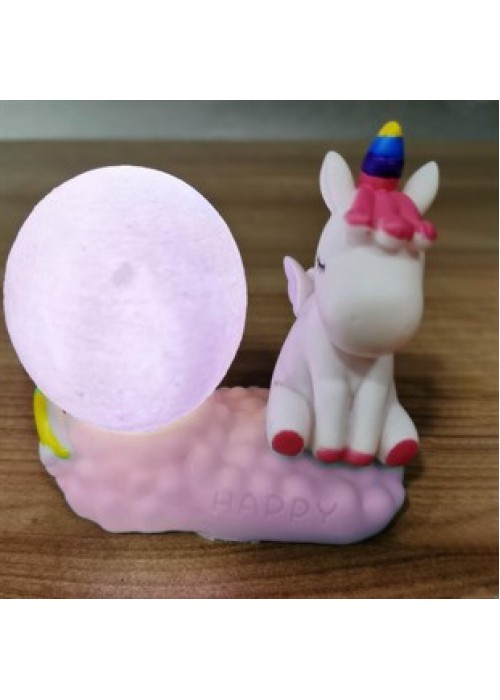 Renk Değiştiren Unicorn Çocuk Gece Lambası Renk Değiştiren Unicorn Çocuk Gece Lambası