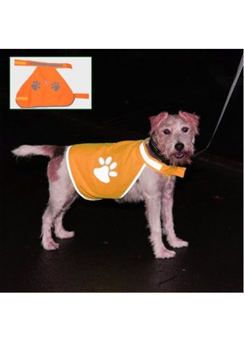 Gece Görüşlü Reflektör Kumaşlı Köpek Yeleği (Medium)