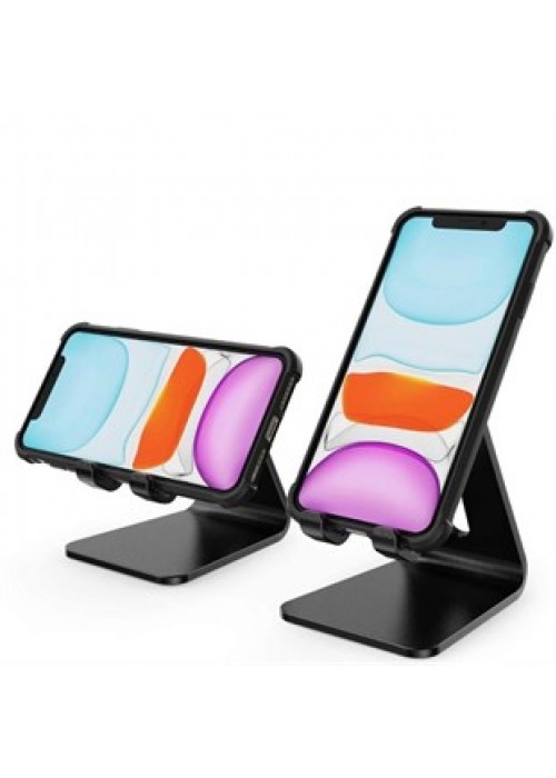 Siyah Aynalı Cep Telefonu Sabitleyici Katlanabilir Ayarlanabilir Telefon Standı Siyah Aynalı Cep Telefonu Sabitleyici Katlanabilir Ayarlanabilir Telefon Standı