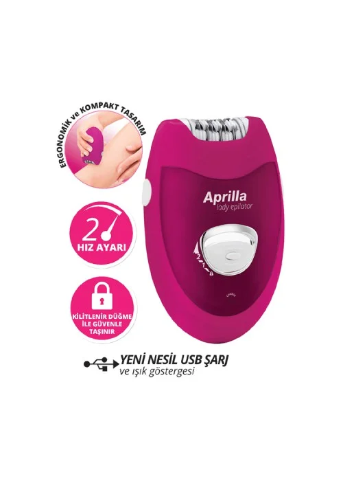 Aprilla AEP 7813 Şarjlı Epilasyon Cihazı
