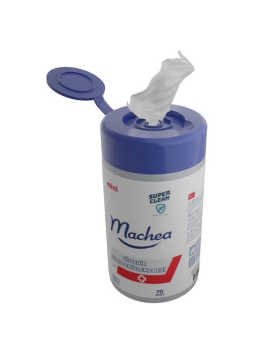 Machea 70 Adet Hijyenik Güçlü Yüzey Temizleme Bezi