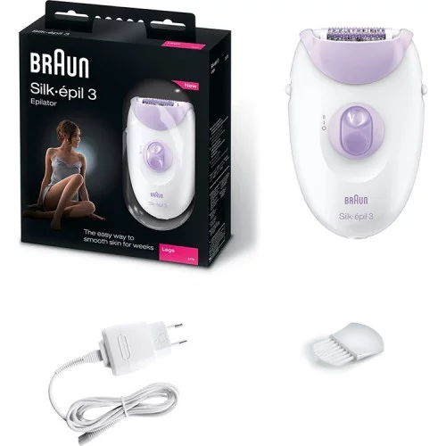 Braun Silk Epil 3 Masaj Özellikli Epilatör 3170 Soft Perfection Braun Silk Epil 3 Masaj Özellikli Epilatör 3170 Soft Perfection