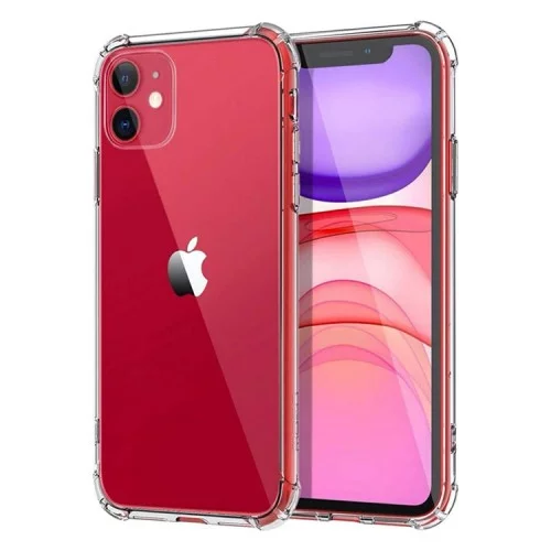 Guesche Apple iPhone 11 Şeffaf Airbag Antishock Silikon Kılıf Guesche Apple iPhone 11 Şeffaf Airbag Antishock Silikon Kılıf