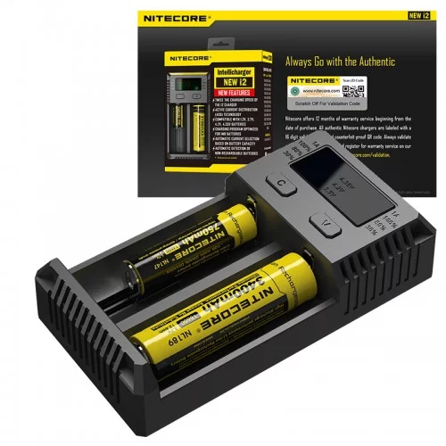 Nitecore New i2 Li-ion 18650 Pil Şarj Aleti