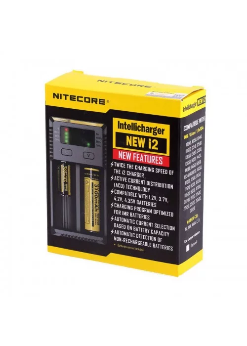 Nitecore New i2 Li-ion 18650 Pil Şarj Aleti
