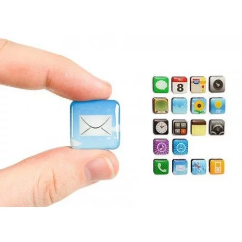iPhone Teması Buzdolabı Magnetleri (18 Parça) iPhone Teması Buzdolabı Magnetleri (18 Parça)