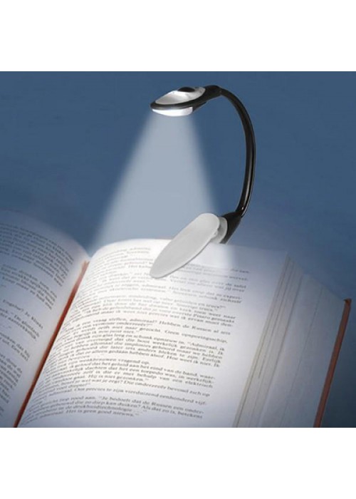 Mandallı Bükülebilir Kitap Okuma Işığı Mandallı Bükülebilir Kitap Okuma Işığı