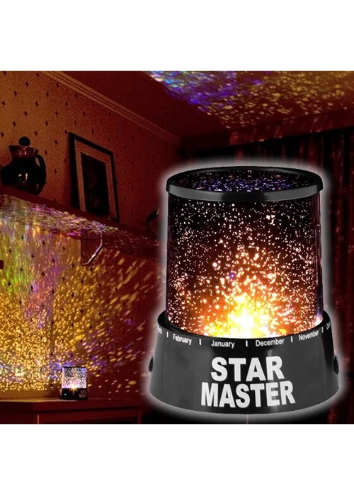 Gece Lambası Uzay Efektli Star Master