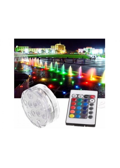 Su Altı Renk Değiştiren Kumandalı Led Lamba Su Altı Renk Değiştiren Kumandalı Led Lamba