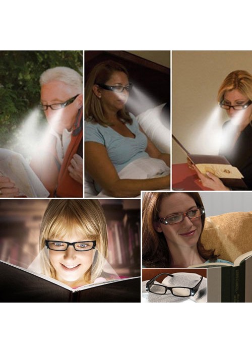Mıknatıslı Led Işıklı Kitap Okuma Gözlüğü Mıknatıslı Led Işıklı Kitap Okuma Gözlüğü