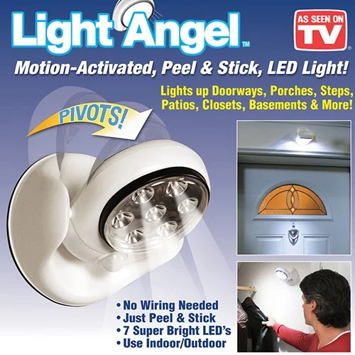 Pilli Sensörlü Lamba Light Angel
