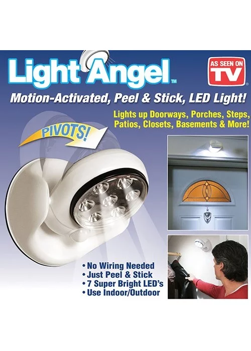 Pilli Sensörlü Lamba Light Angel