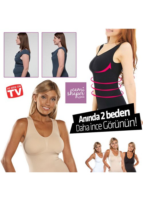 Vücut Şekillendirici Atlet Korse Cami Shaper Vücut Şekillendirici Atlet Korse Cami Shaper
