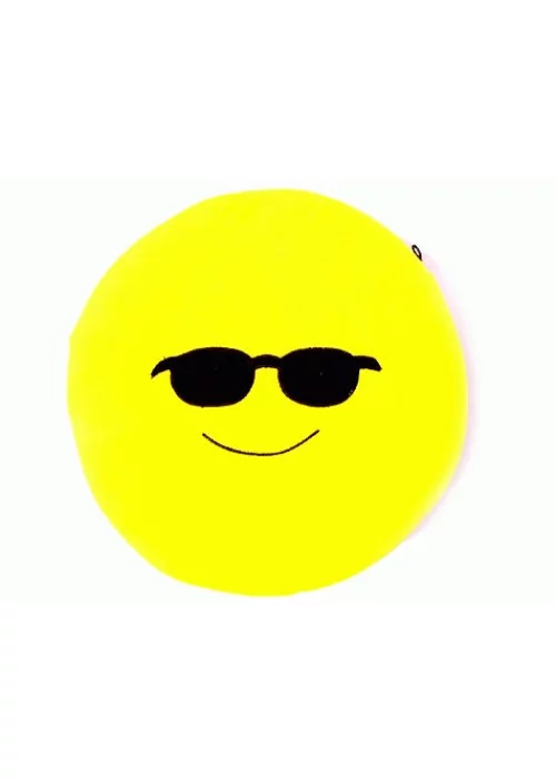 Emoji Yastık Gözlüklü