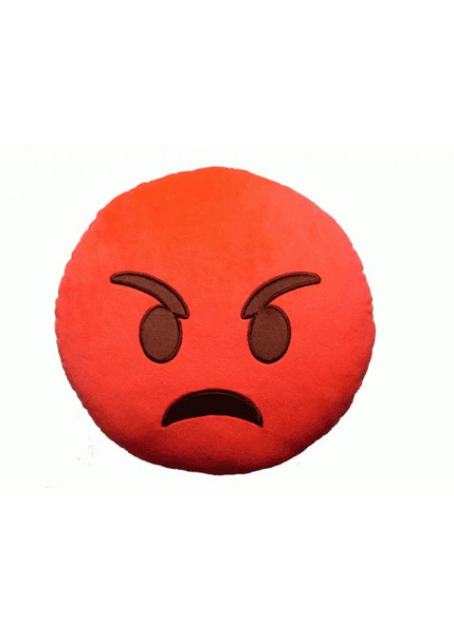 Emoji Yastık Kızgın Surat Emoji Yastık Kızgın Surat