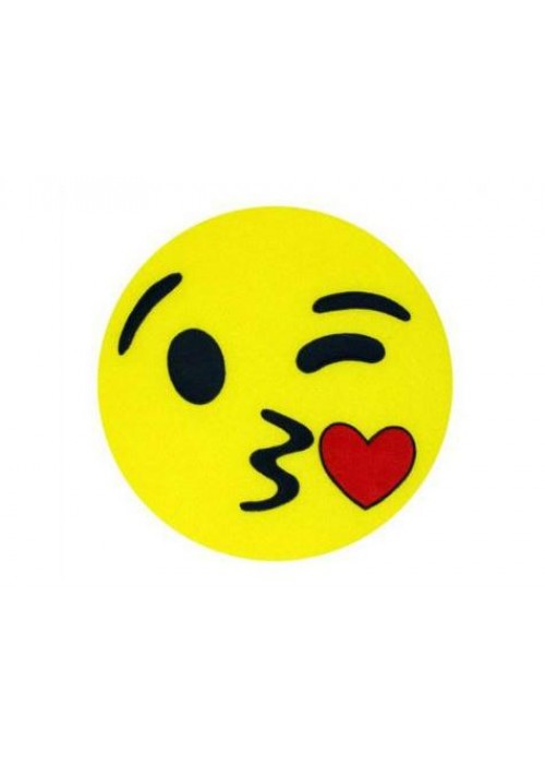 Emoji Yastık Öpücük Atan Emoji Yastık Öpücük Atan